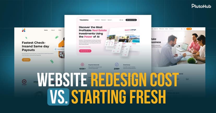 Website Redesign Cost Vs. Starting Fresh